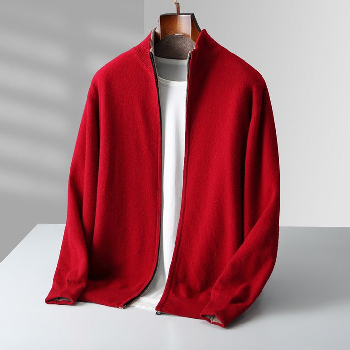 Merrick™ – Cardigan à fermeture éclair en cachemire
