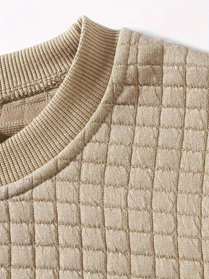 Mason™ – T-shirt à col texturé