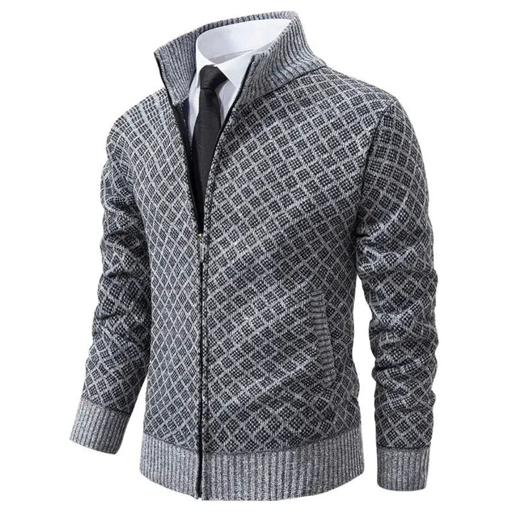 Adam™ – Cardigan Classique en Maille Élégant