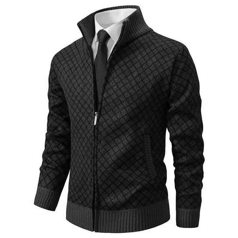 Adam™ – Cardigan Classique en Maille Élégant