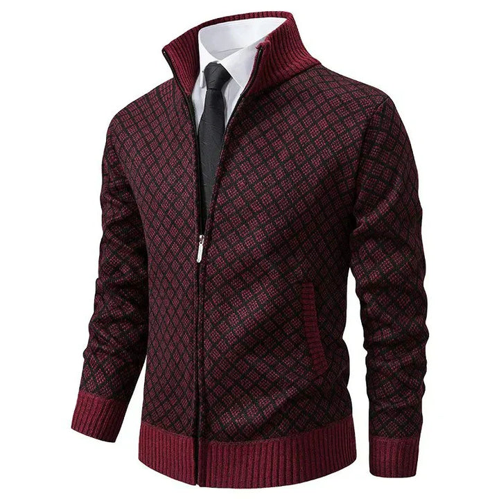 Adam™ – Cardigan Classique en Maille Élégant