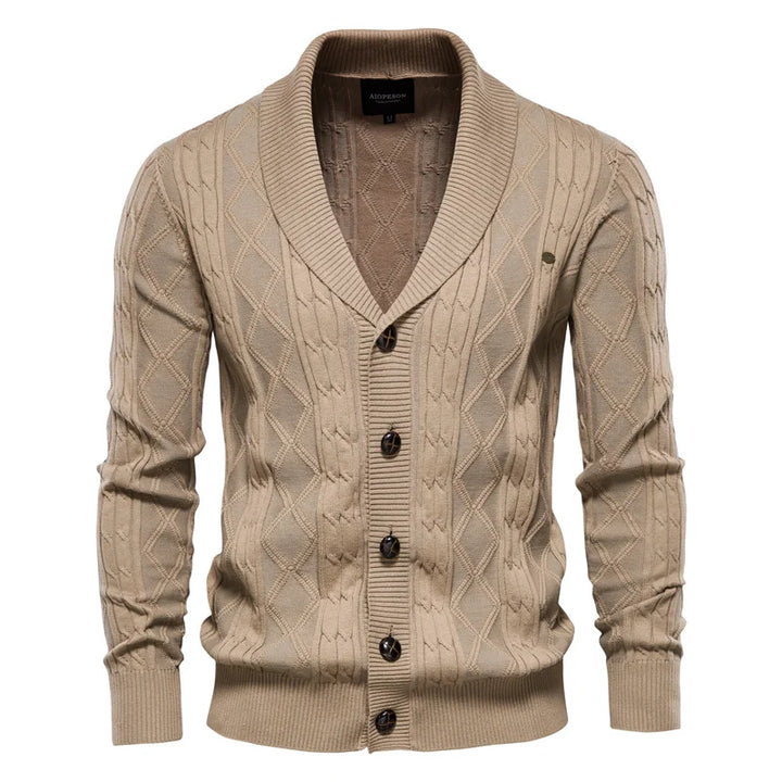 Jeff™ | Cardigan élégant à boutonnière