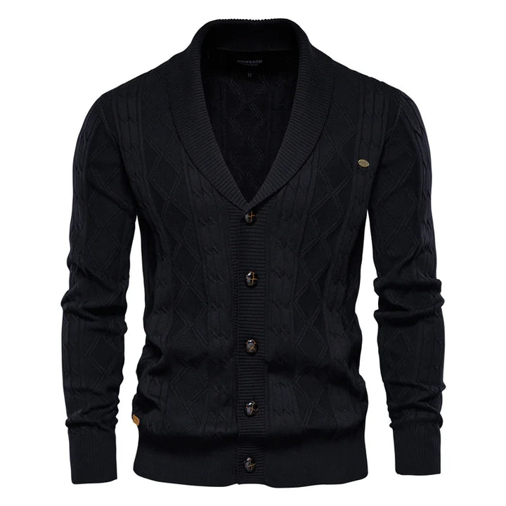 Jeff™ | Cardigan élégant à boutonnière