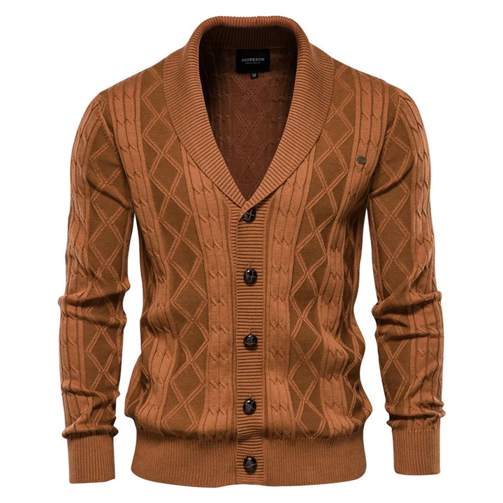 Jeff™ | Cardigan élégant à boutonnière