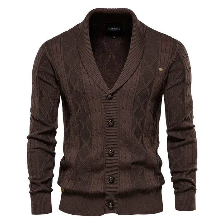 Jeff™ | Cardigan élégant à boutonnière