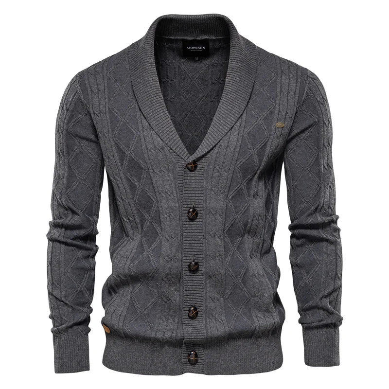 Jeff™ | Cardigan élégant à boutonnière