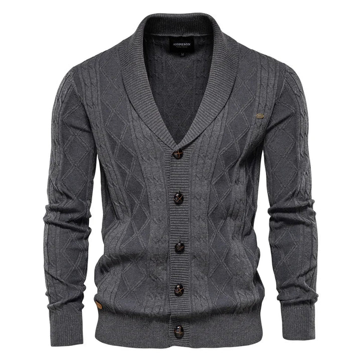 Jeff™ | Cardigan élégant à boutonnière