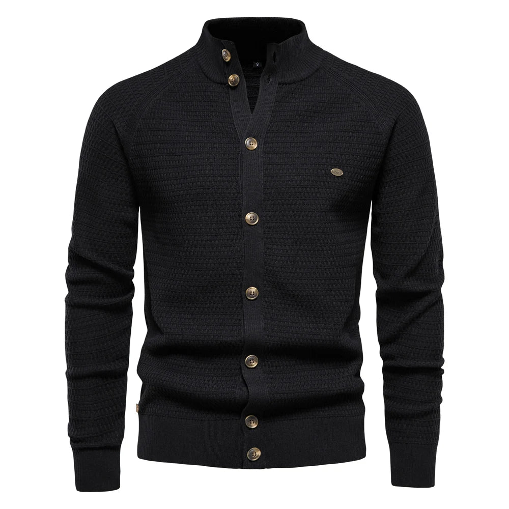 Thomas™ | Cardigan en coton luxueux