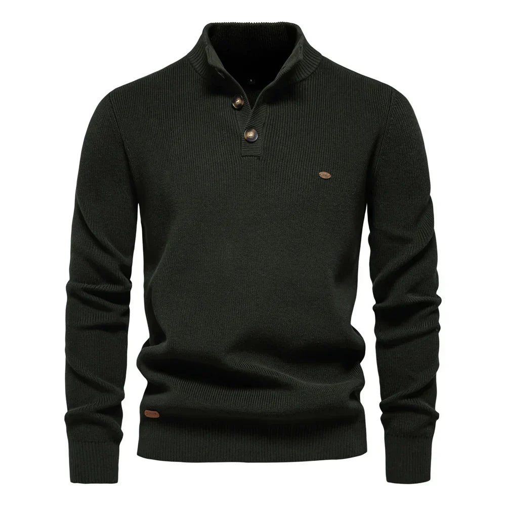 Lilian™ | Pull-over pour homme avec motif à boutons