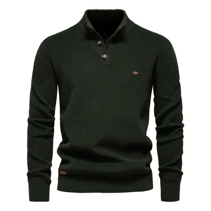 Lilian™ | Pull-over pour homme avec motif à boutons