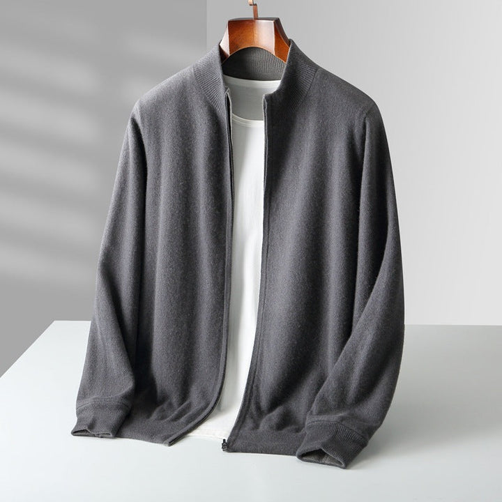 Merrick™ – Cardigan à fermeture éclair en cachemire