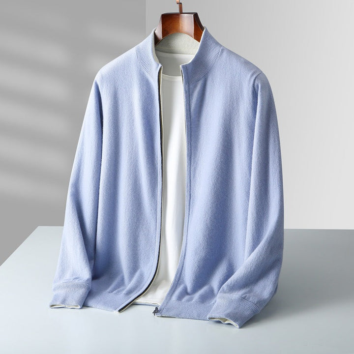 Merrick™ – Cardigan à fermeture éclair en cachemire