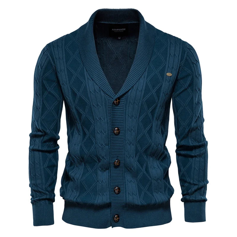 Jeff™ | Cardigan élégant à boutonnière