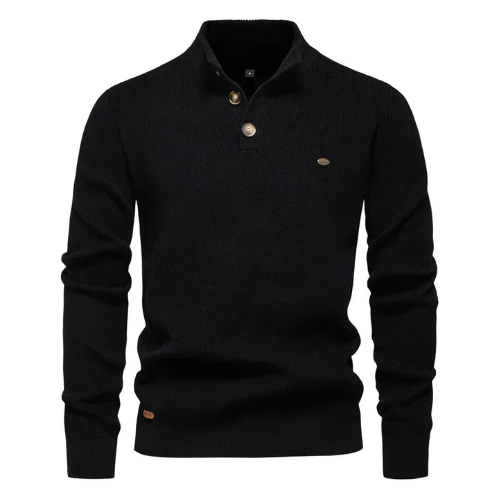 Lilian™ | Pull-over pour homme avec motif à boutons