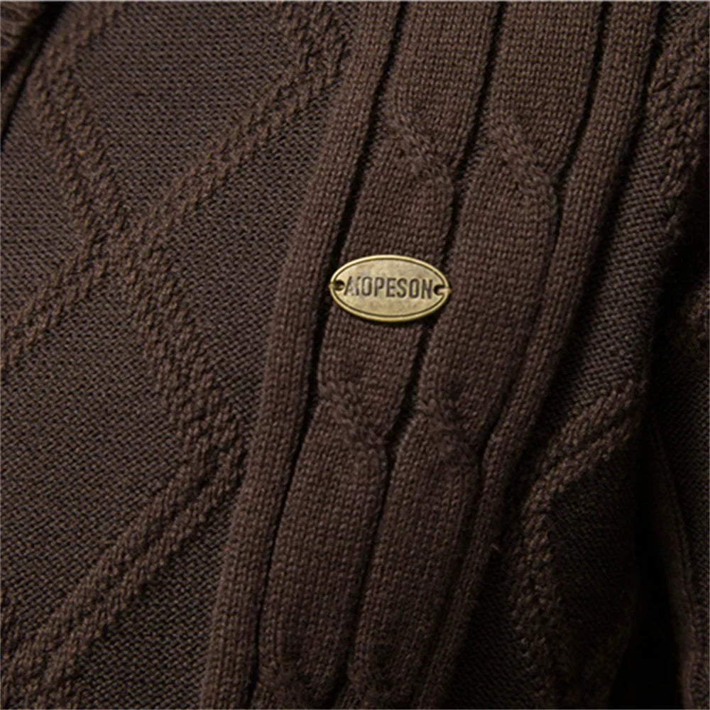 Jeff™ | Cardigan élégant à boutonnière