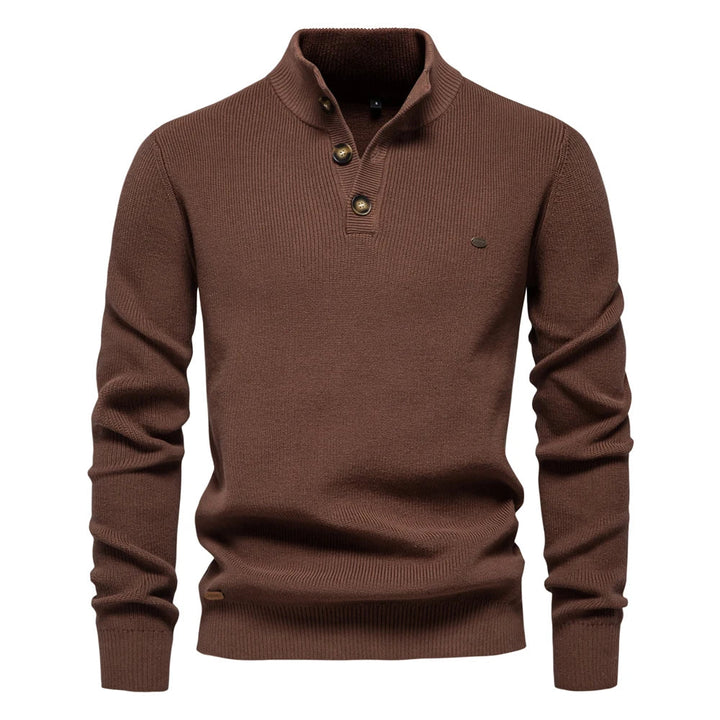 Lilian™ | Pull-over pour homme avec motif à boutons