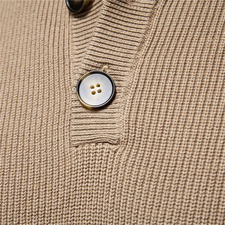 Lilian™ | Pull-over pour homme avec motif à boutons