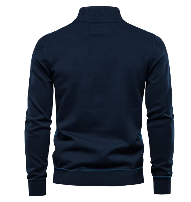 Job™ | Pull-over masculin avec fermeture partielle