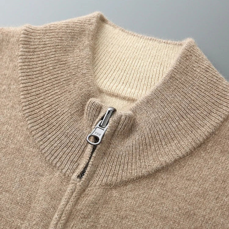 Merrick™ – Cardigan à fermeture éclair en cachemire