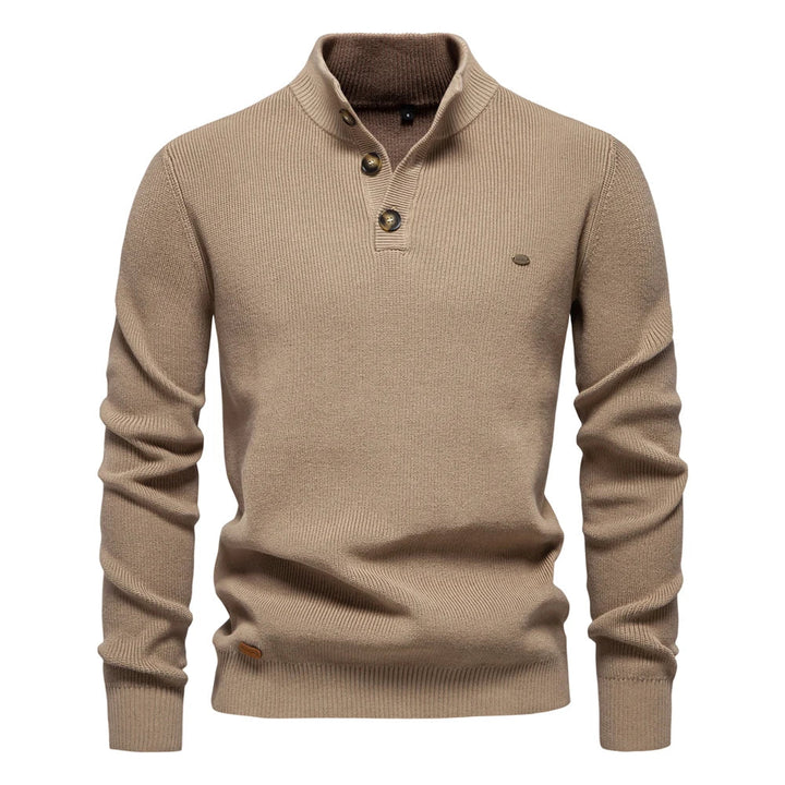 Lilian™ | Pull-over pour homme avec motif à boutons