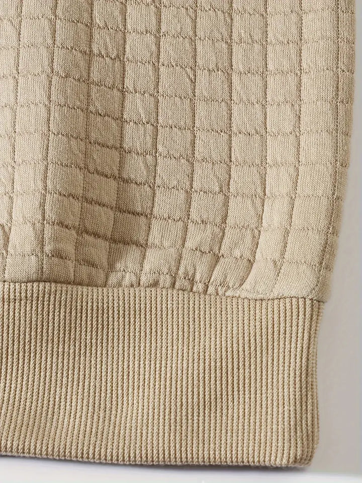 Mason™ – T-shirt à col texturé